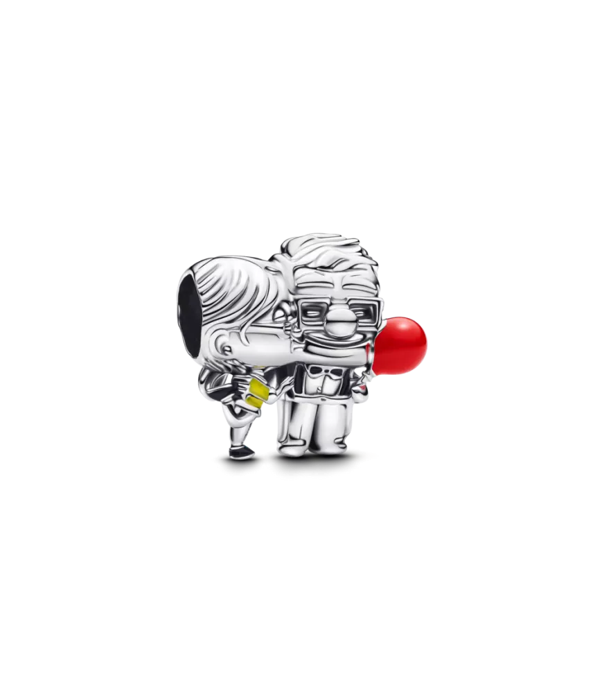 Charm en plata de ley Carl & Ellie Up de Disney Pixar