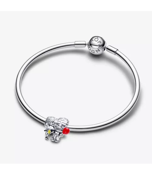 Charm en plata de ley Carl & Ellie Up de Disney Pixar