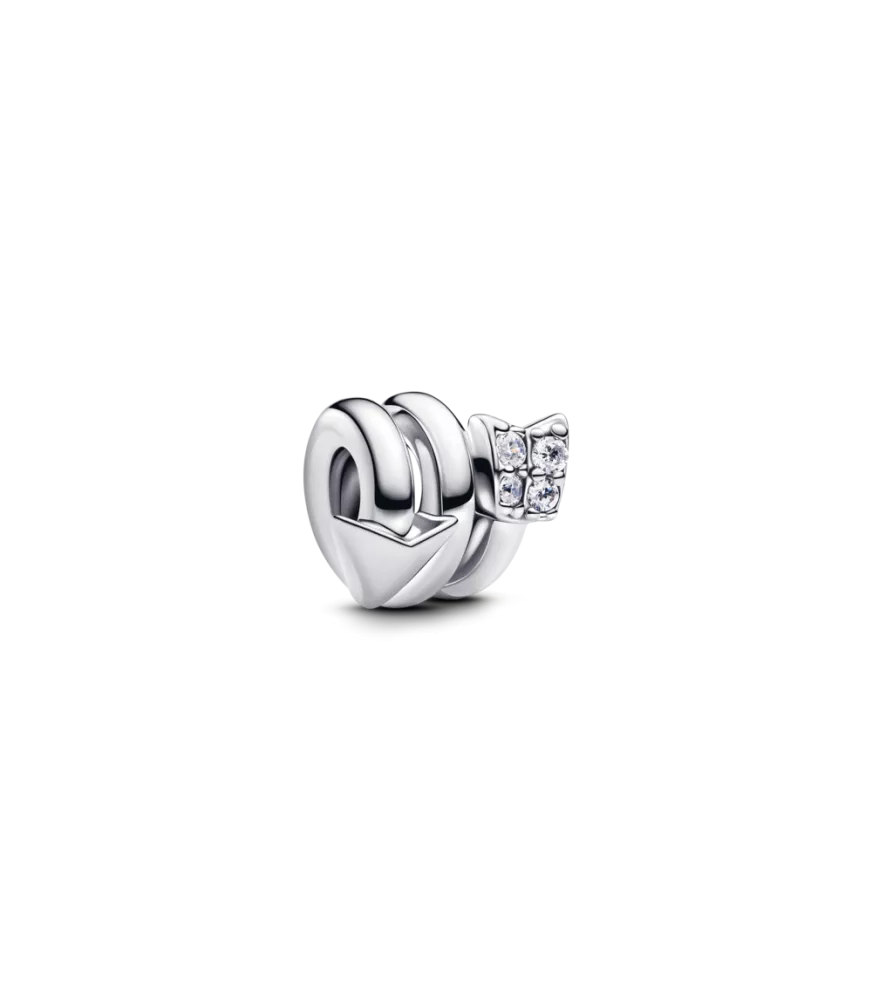 Charm en plata de ley Flecha Girando