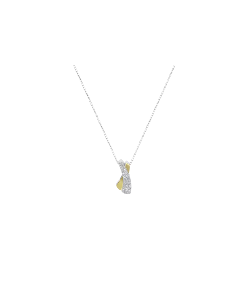 Collar Lotus Silver Beyond Classic LP3845-1/2