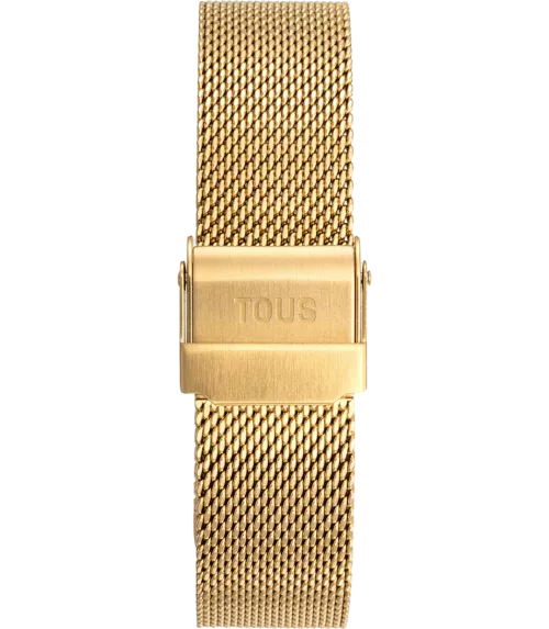 RELOJ TOUS MINI MESH DE ACERO IPRG DORADO PARA MUJER 3000141900