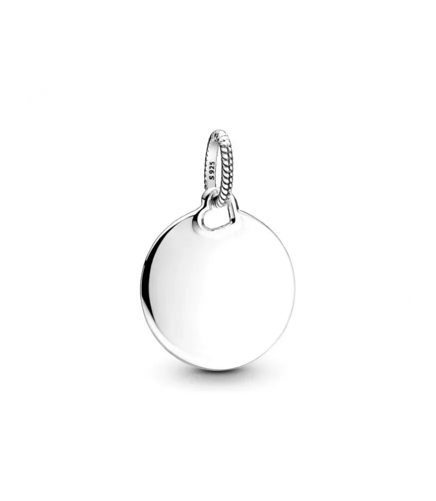 Collar en plata de ley Flecha & Corazón Cristal de Murano