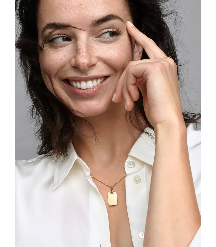 Collar en plata de ley Flecha & Corazón Cristal de Murano