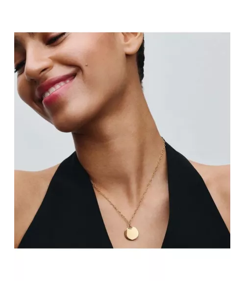 Collar en plata de ley Flecha & Corazón Cristal de Murano