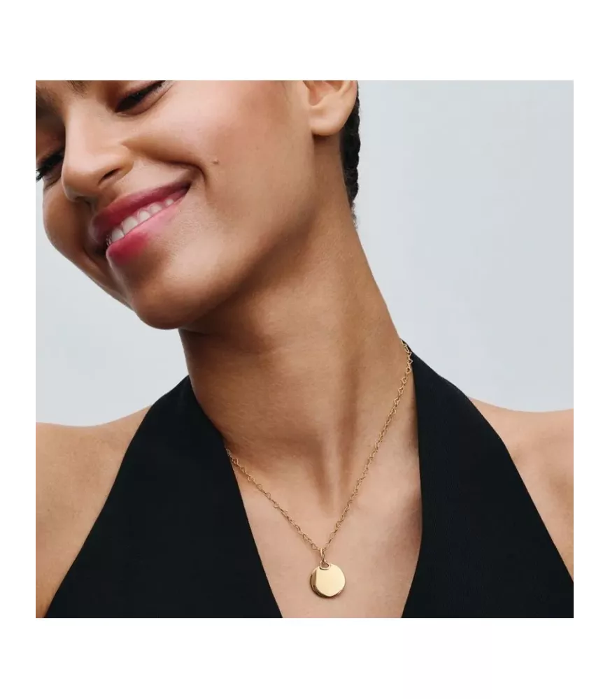 Collar en plata de ley Flecha & Corazón Cristal de Murano