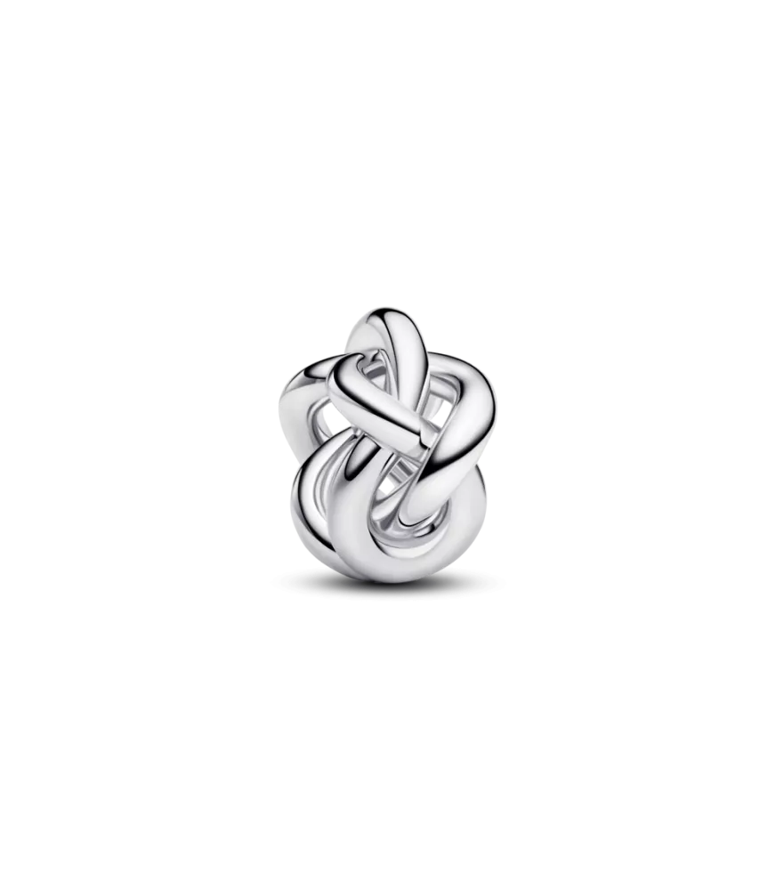Charm en plata de ley Nudo Infinito