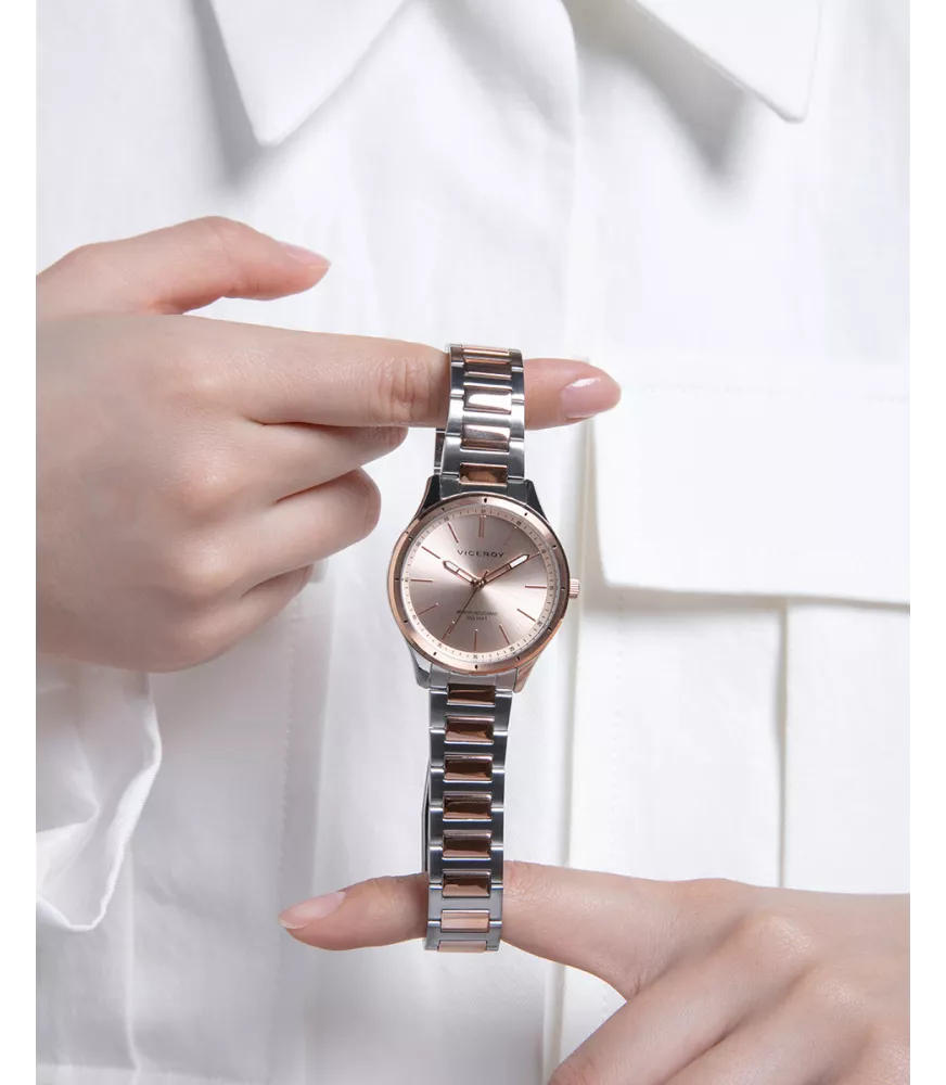 Reloj Viceroy mujer, cuarzo, analógico y 3 agujas.