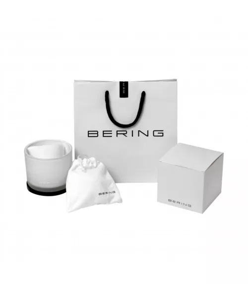 Reloj Bering Unisex Classic en acero esfera azul 15739-397