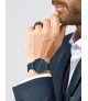 Reloj Bering Unisex Classic en acero esfera azul 15739-397