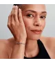 Pulsera en plata de ley Tenis Azul Brillantes 