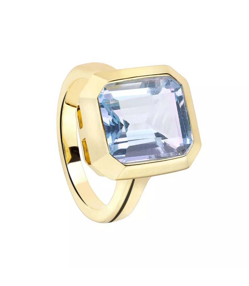 Anillo Edición limitada de Duran Exquse en plata dorada. 00513199