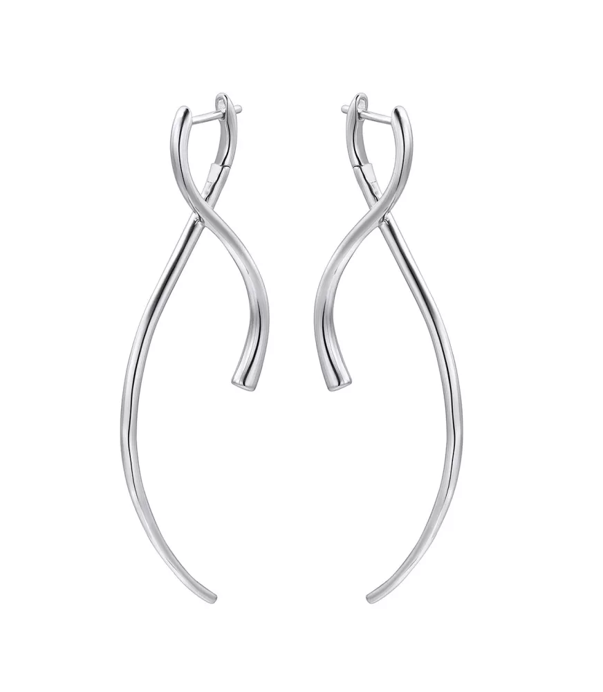 Pendientes Piazza. de Duran Exquse en plata. 00513215