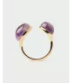 Anillo Amatista Gravity, P D Paola, colección Dolphin,