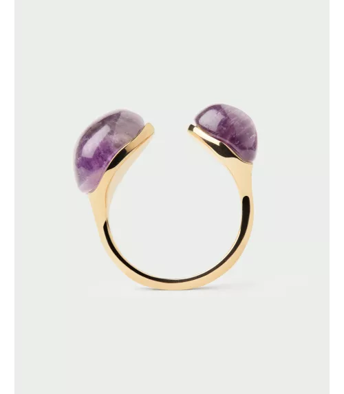 Anillo Amatista Gravity, P D Paola, colección Dolphin,