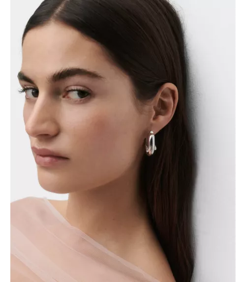 Pendientes aros Dolphin, P D Paola, colección Dolphin,