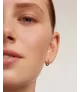 Pendientes aros White Mini, P D Paola, colección Básicos de joyería