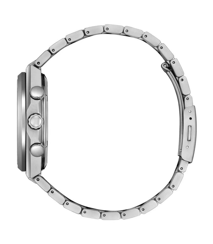 Eco-drive B620, cronógrafo, calendario y reserva de carga de 9 meses