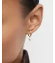 Pendientes aros La Perla Mini, P D Paola, colección La Perla.