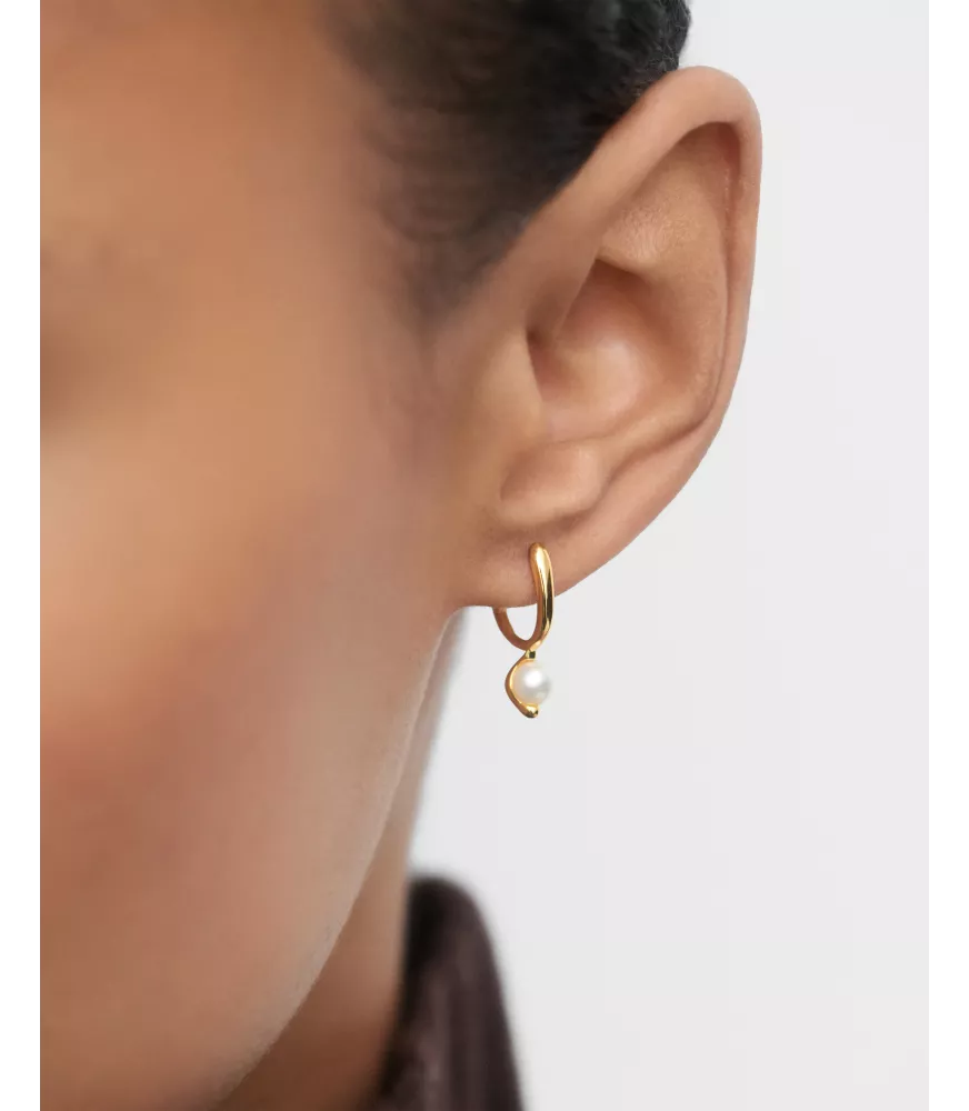 Pendientes aros La Perla Mini, P D Paola, colección La Perla.