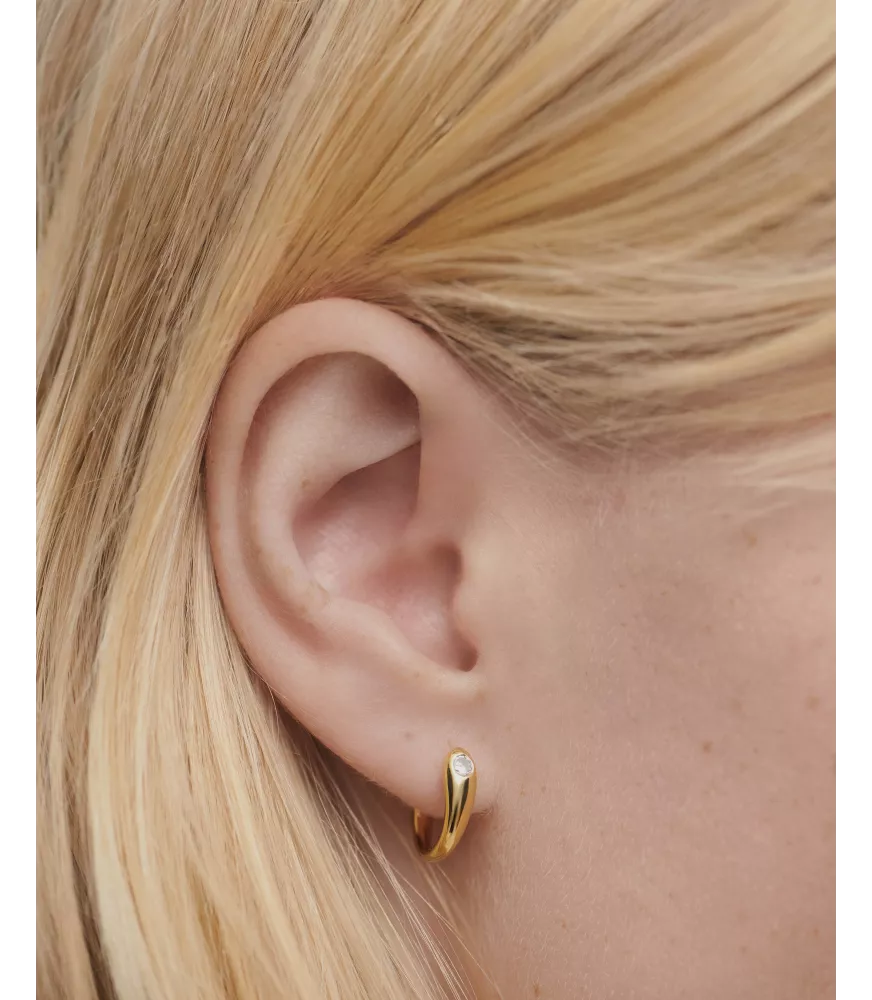 Pendientes Aros Serena, P D Paola, colección La Perla.