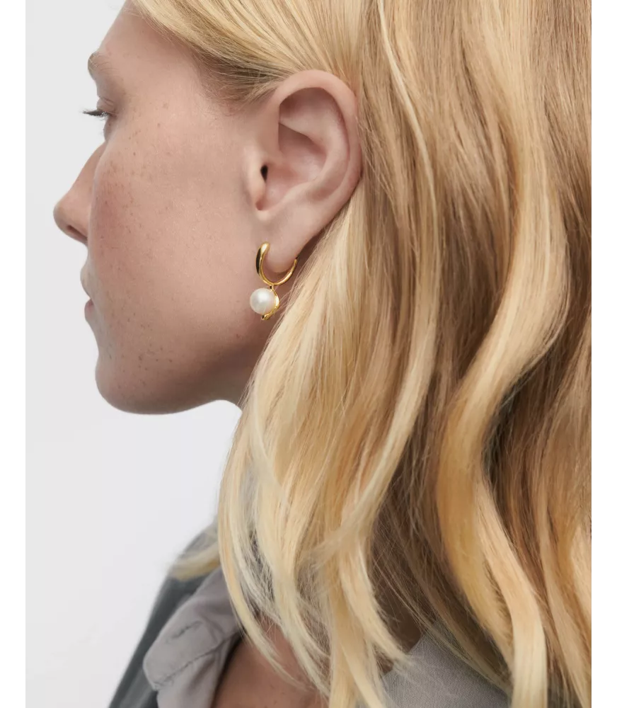 Pendientes aros La Perla, P D Paola, colección La Perla.