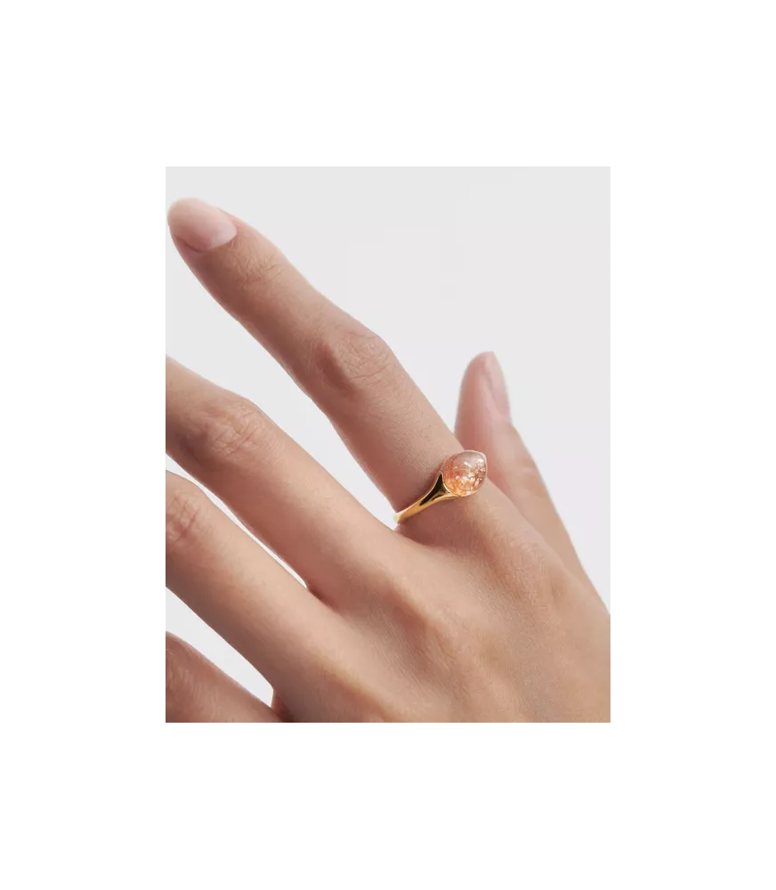 Anillo Piedra Solar Bay, P D Paola, colección Básicos.