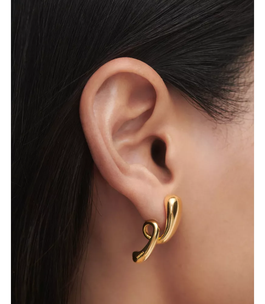 Pendientes Orbit, P D Paola, colección Básicos.