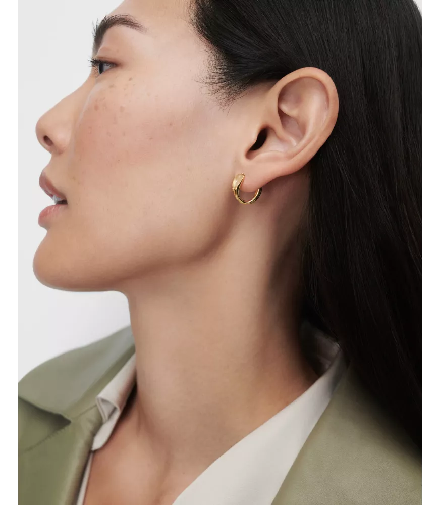 Pendientes Mini Aros Frenita Isla, P D Paola, colección Básicos.