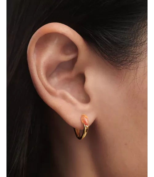 Pendientes Aros Frenita Isla, P D Paola, colección Básicos.