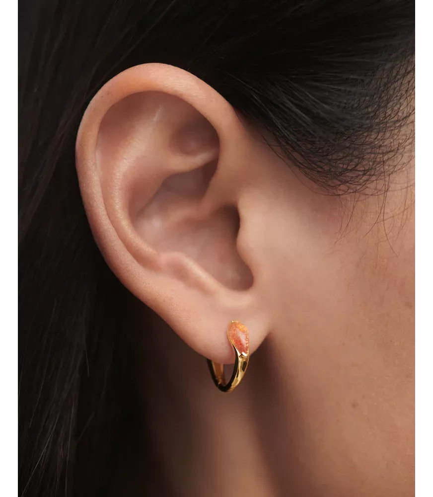 Pendientes Aros Frenita Isla, P D Paola, colección Básicos.