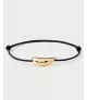 Pulsera de cordón Orbit, P D Paola, colección Básicos.
