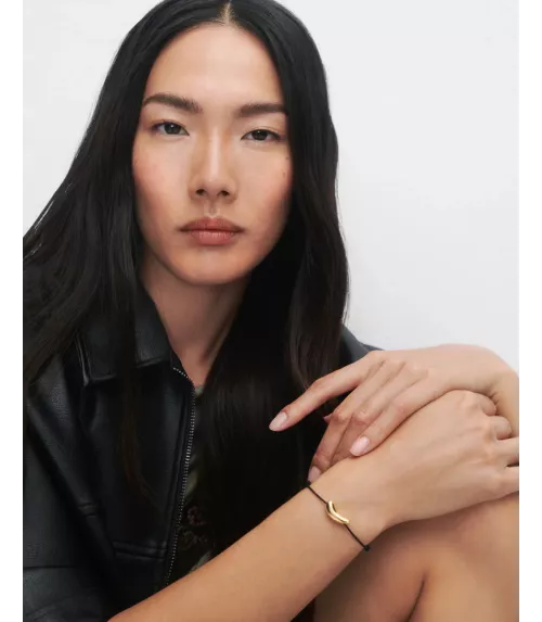 Pulsera de cordón Orbit, P D Paola, colección Básicos.