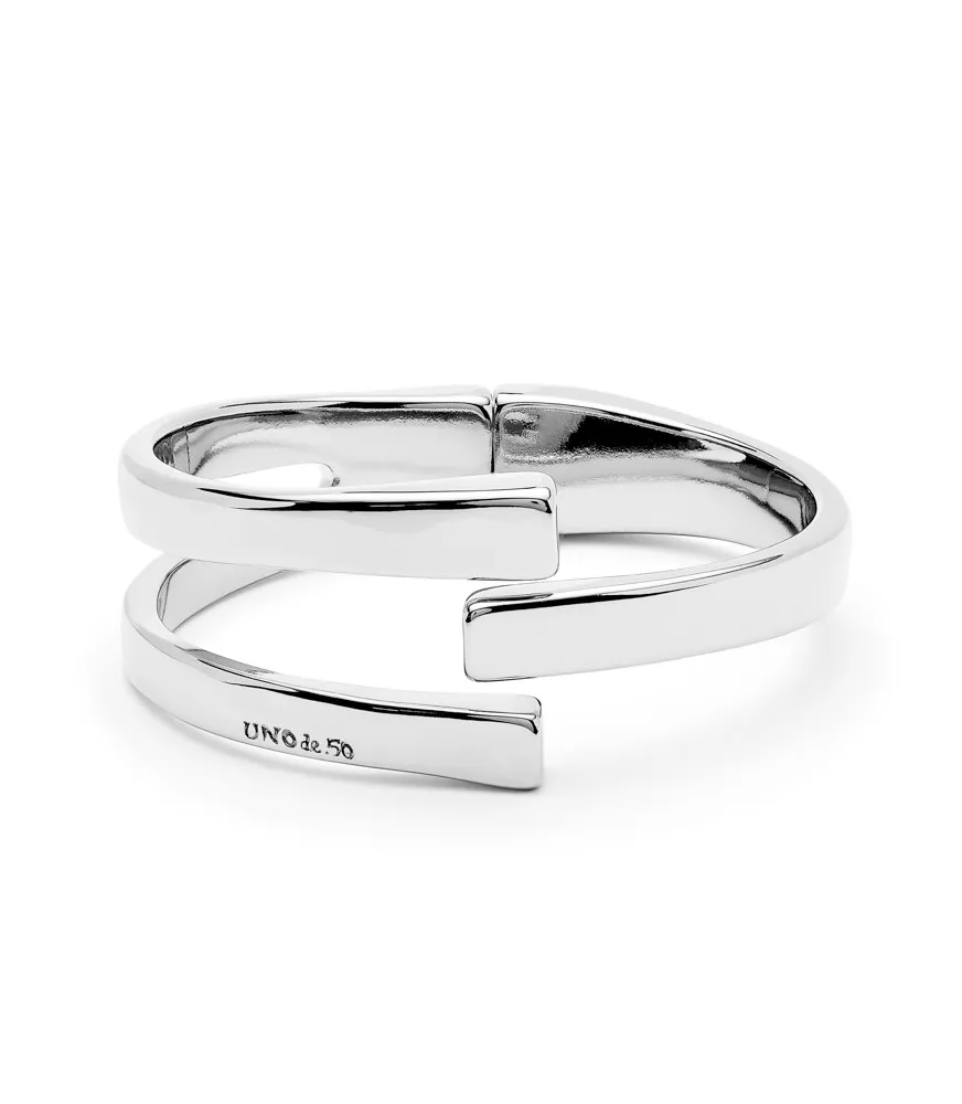 Pulsera Ser Original UNOde50, en metal bañado en plata
