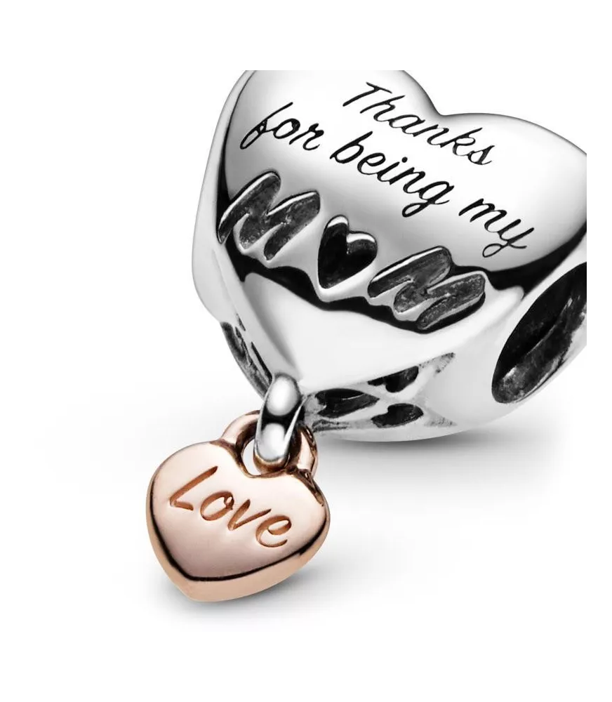 Collar en plata de ley Flecha & Corazón Cristal de Murano