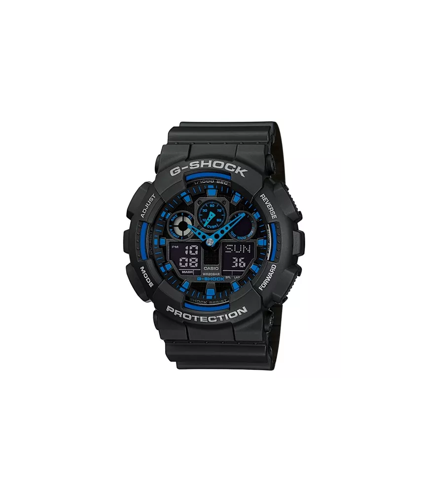 RELOJ CASIO G-SHOCK HOMBRE GA-100-1A2ER