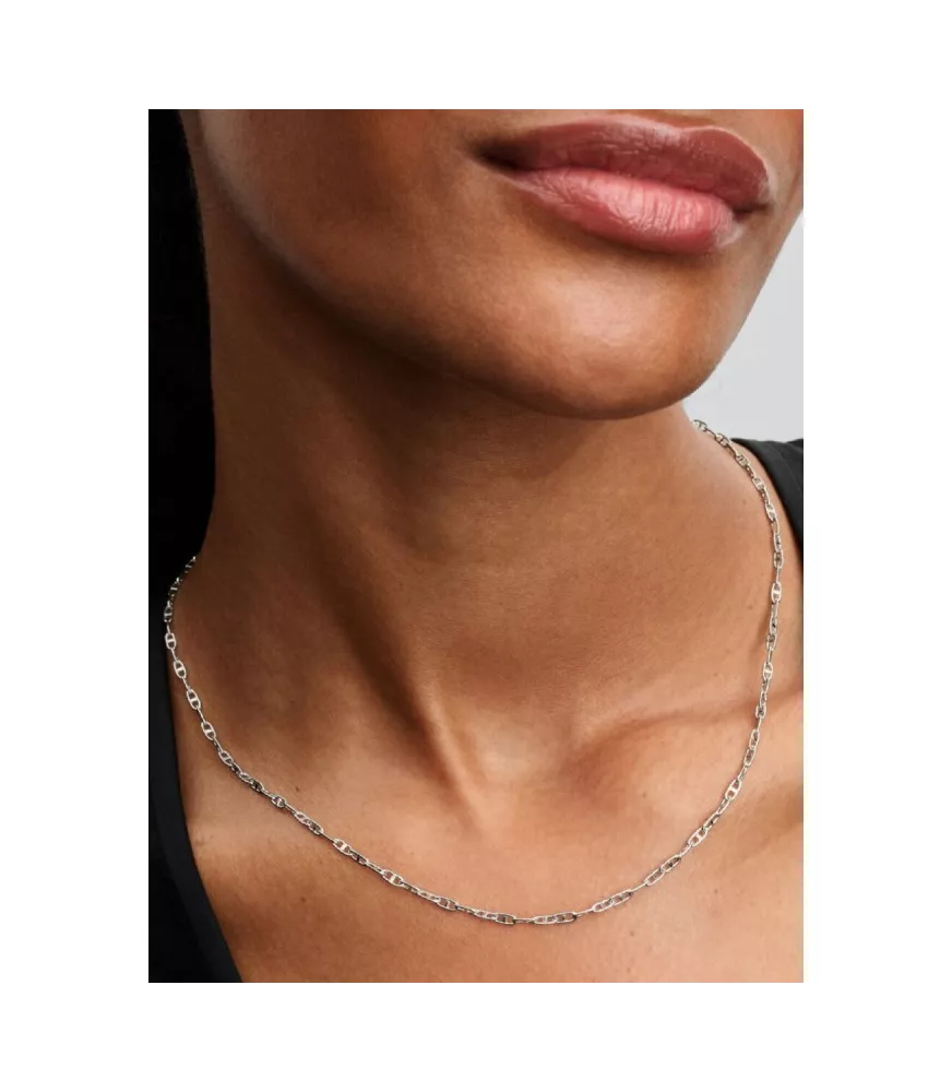 Collar en plata de ley Ancla