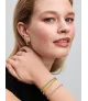 Pulsera Tenis con un recubrimiento en oro de 14k Verde Brillante