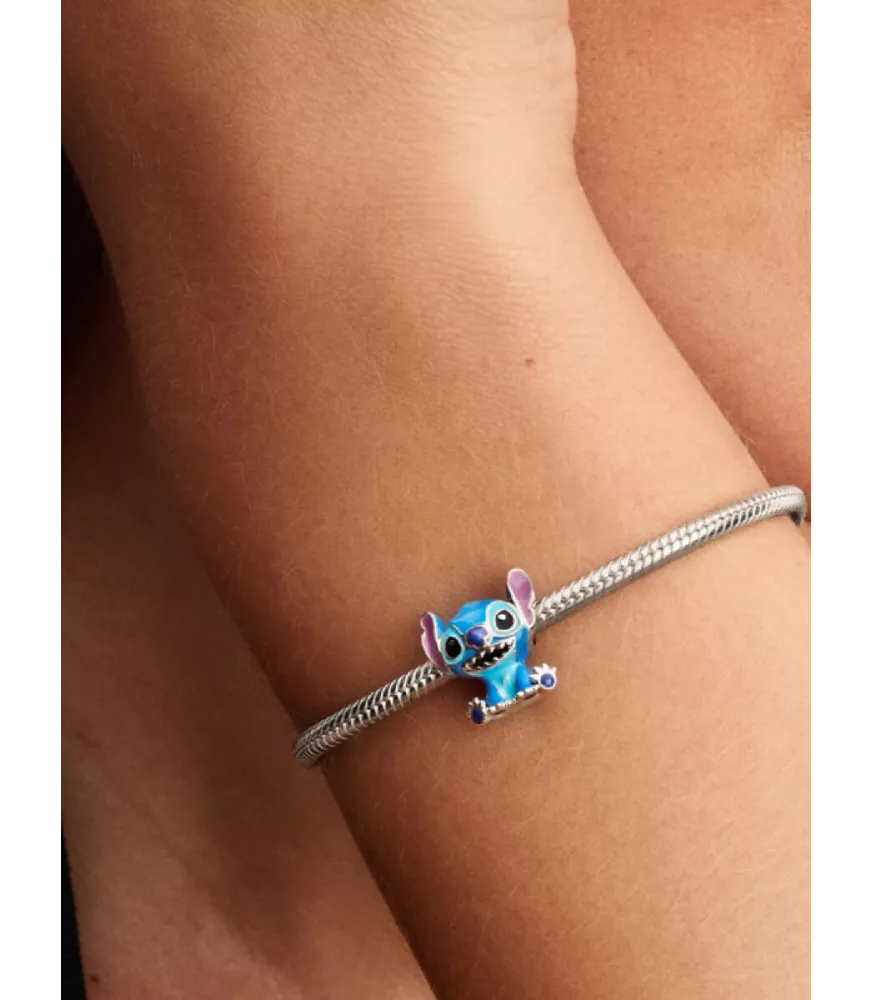 Charm en plata de ley Angel de Lilo y Stitch de Disney 