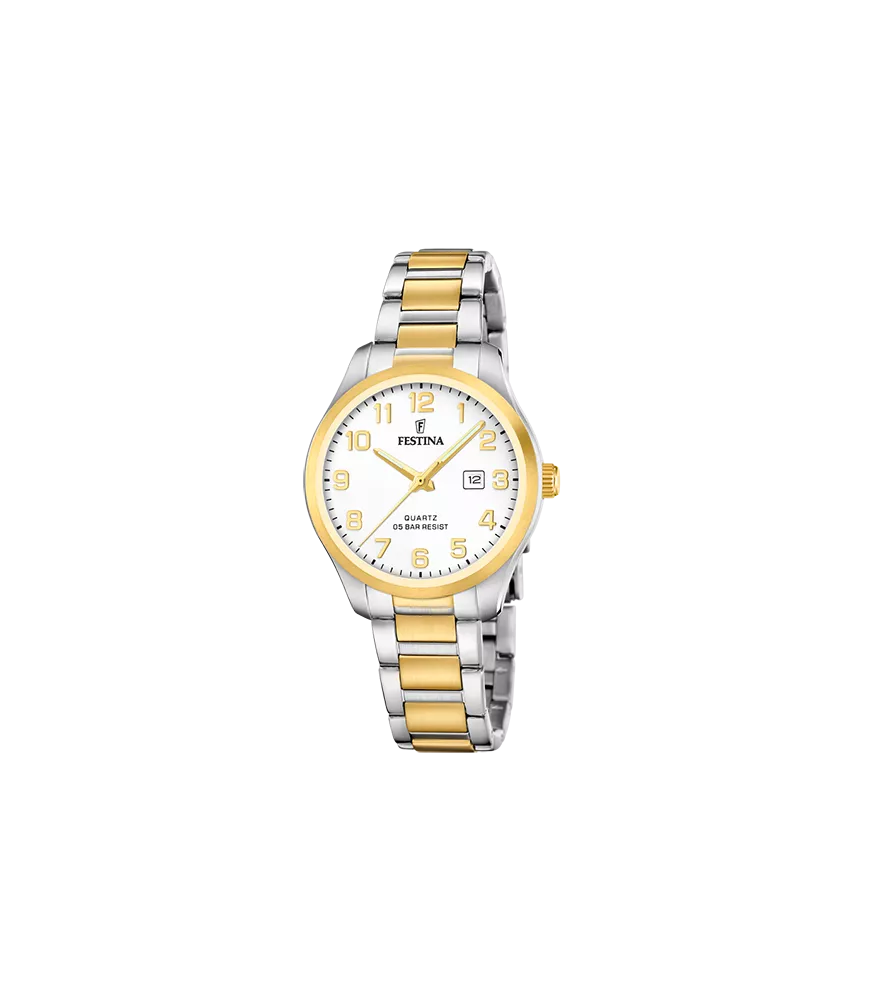 Reloj Festina mujer cuarzo acero bicolor F20739/1