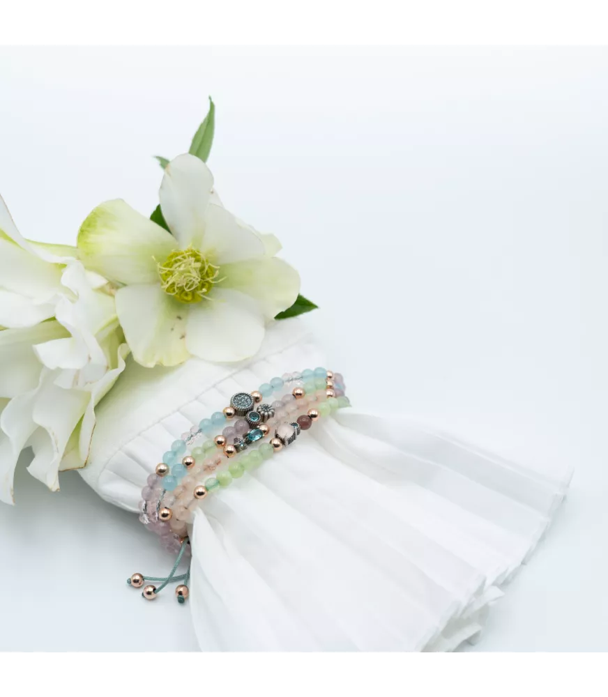 Pulsera Sunfield Azalea Pavé, en plata. PU065282