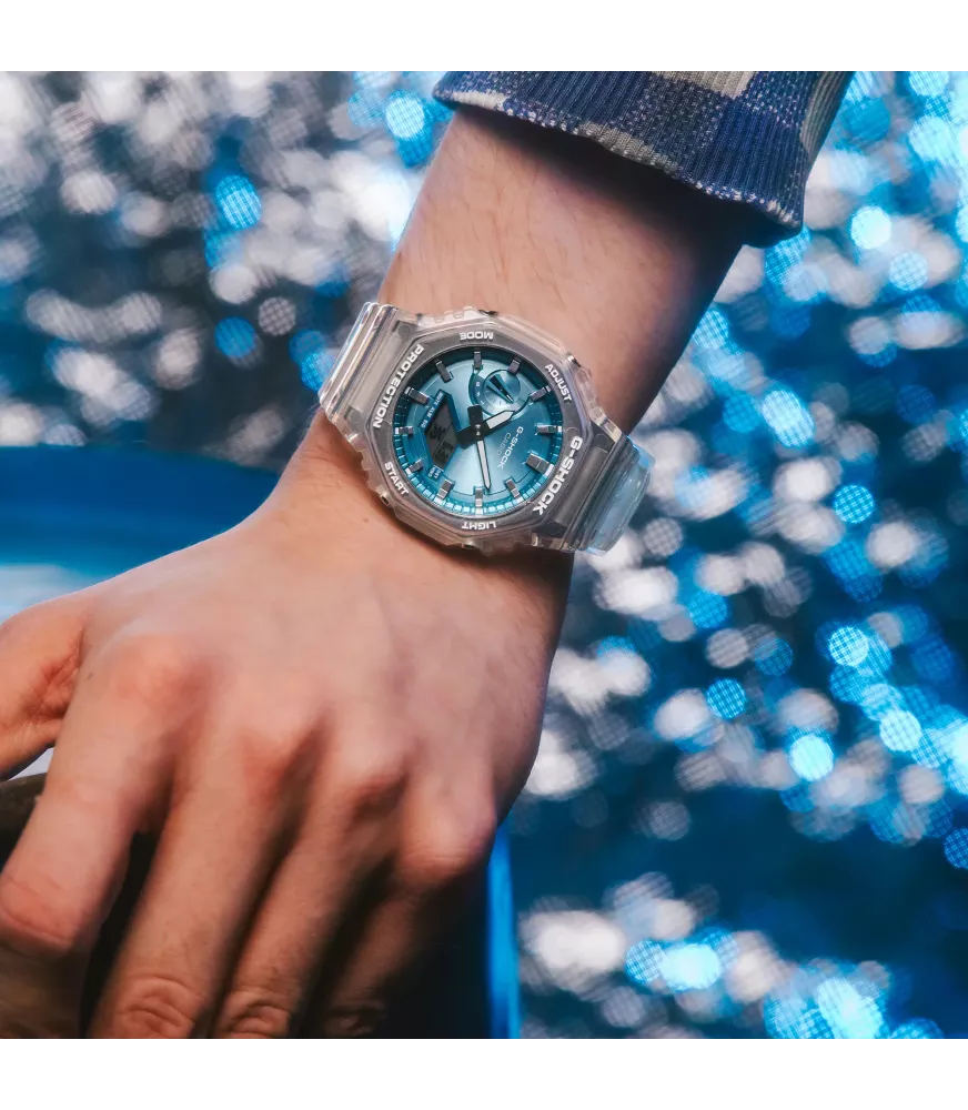 Reloj Casio G-Shock Skeleton Hombre GA-2100BM-7A2ER