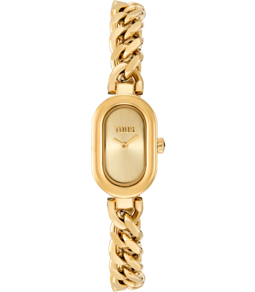 RELOJ TOUS OVAL IPG CADENA BARBADA PARA MUJER 3000140200