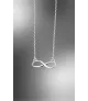 COLLAR LOTUS SILVER INFINITO LP1224-1/2