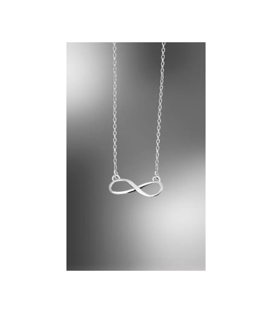 COLLAR LOTUS SILVER INFINITO LP1224-1/2
