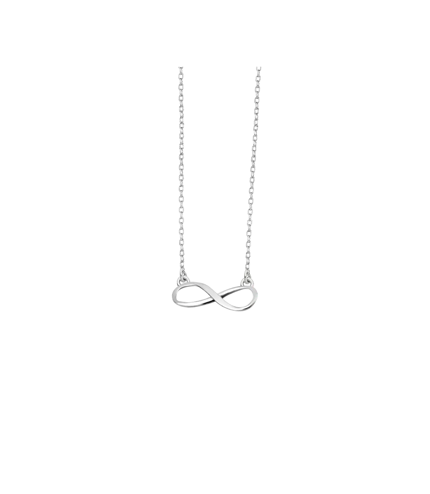COLLAR LOTUS SILVER INFINITO LP1224-1/2