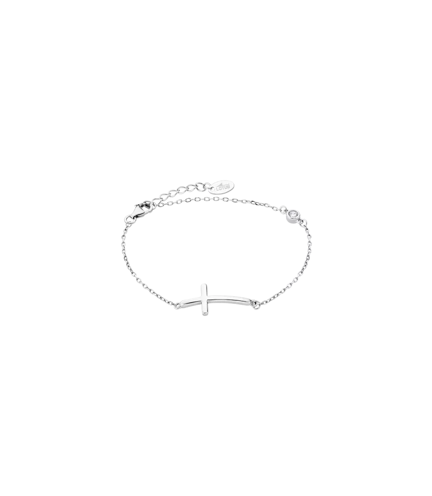 PULSERA LOTUS SILVER TRENDY CRUZ LP1918-2/1