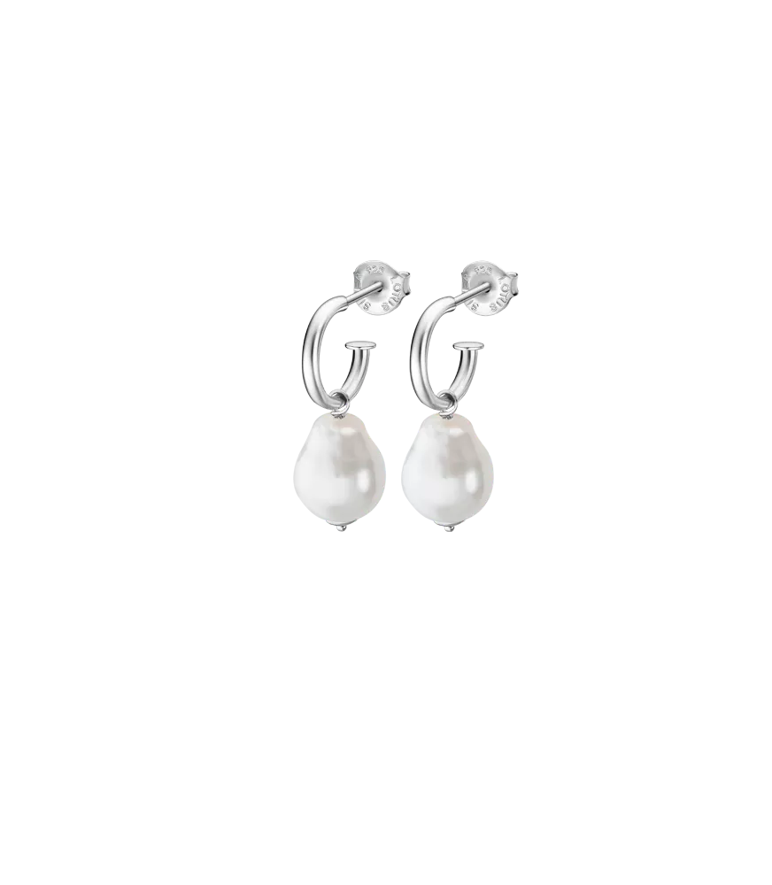 Pendientes Lotus Silver Pearls para mujer. LP3414-4/1 