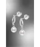 Pendientes Lotus Silver Pearls para mujer. LP3832-4/1 