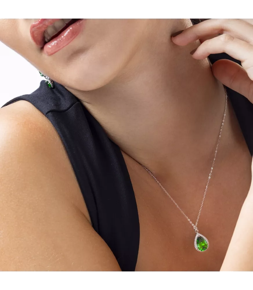 Collar Lotus Silver Colors LP3789-1/3