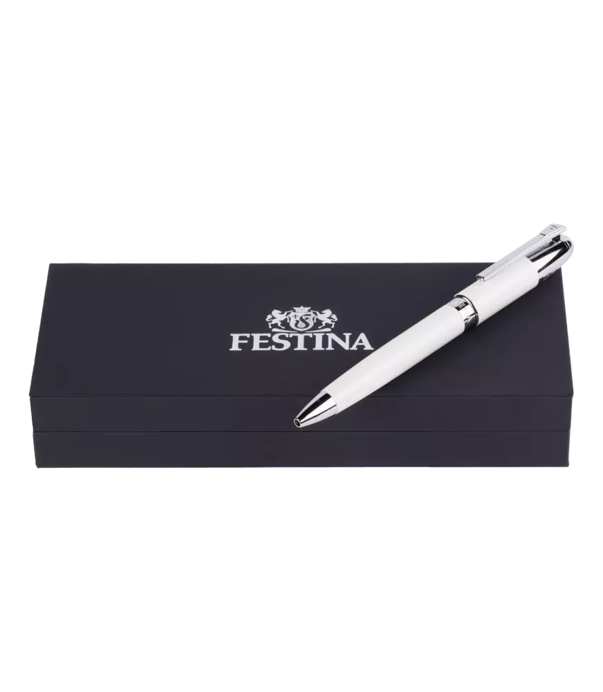 Bolígrafo blanco Festina Classicals.
